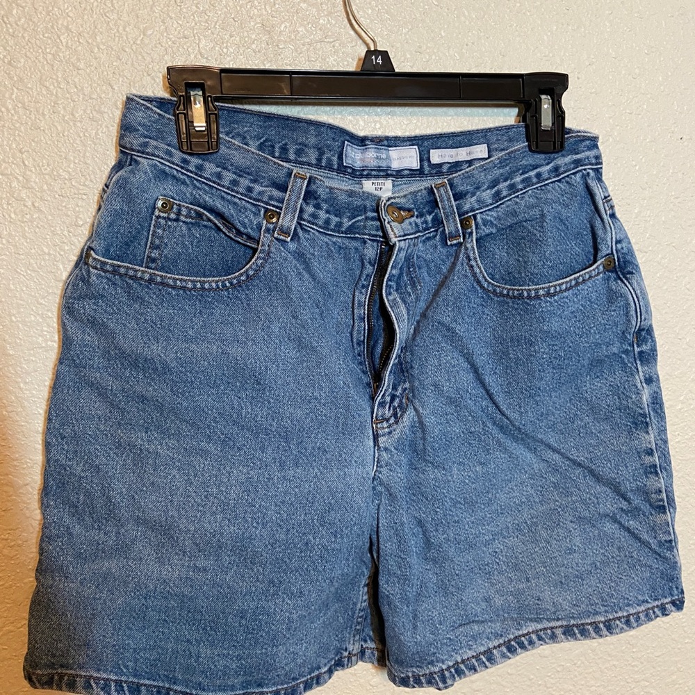 High Waisted Jean Shorts